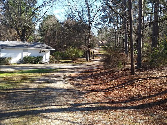 Looking down the driveway toward Fairview Dr. and the other rental on my property.