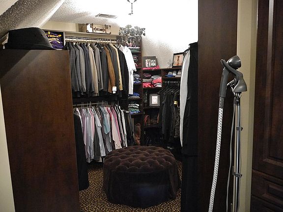 Master custom closet