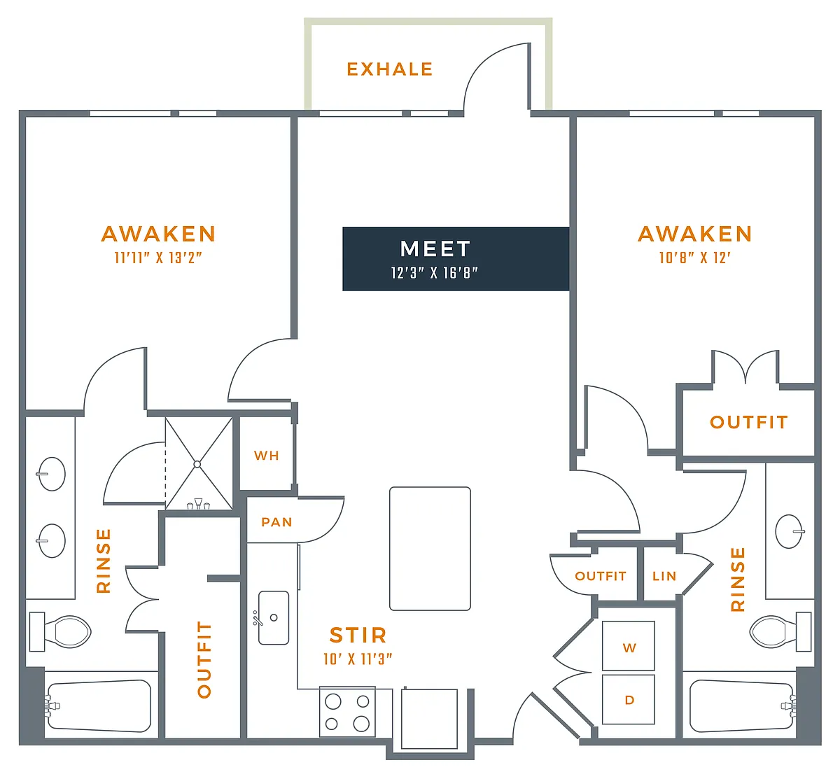 Floor plan B1