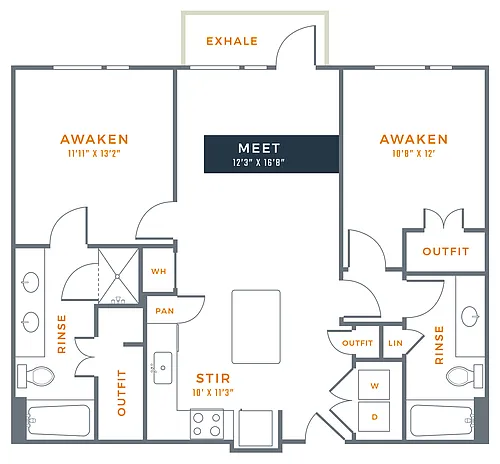 Floor plan B1