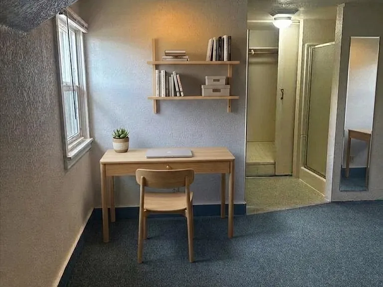 NE wall of bedroom Virtualy Staged