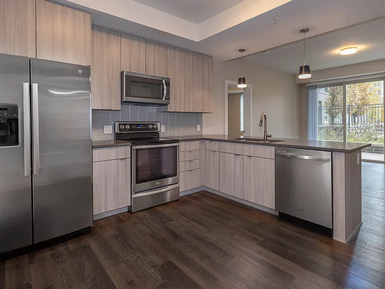 Kitchen with Stainless Steel Appliances