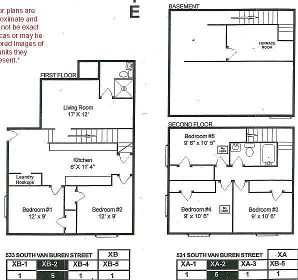 2nd image of 531 S Van Buren St APT 1