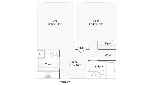 Floor plan Juniper