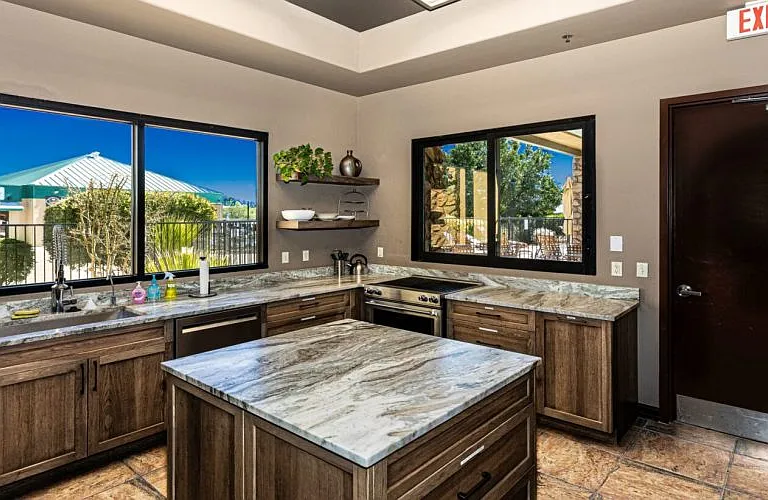 clubhouse kitchenette