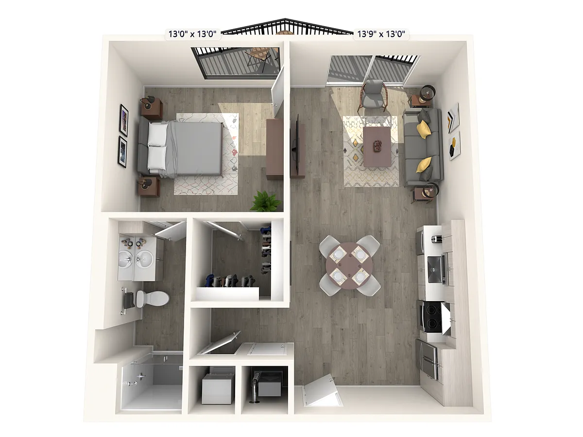 Floor plan The Vinyl