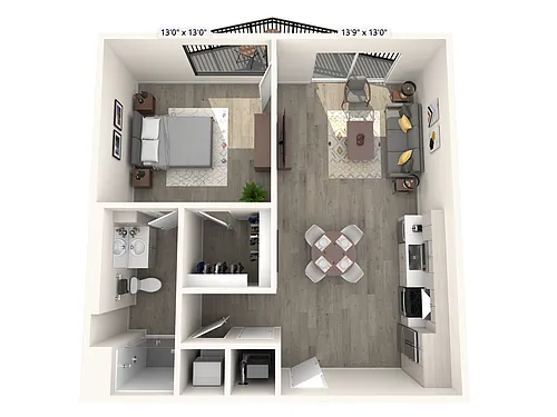 Floor plan The Vinyl