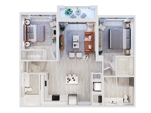Floor plan B1