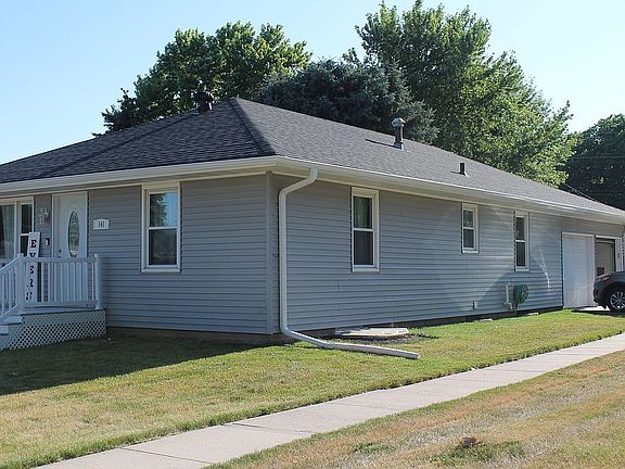 Side view-2 car garage