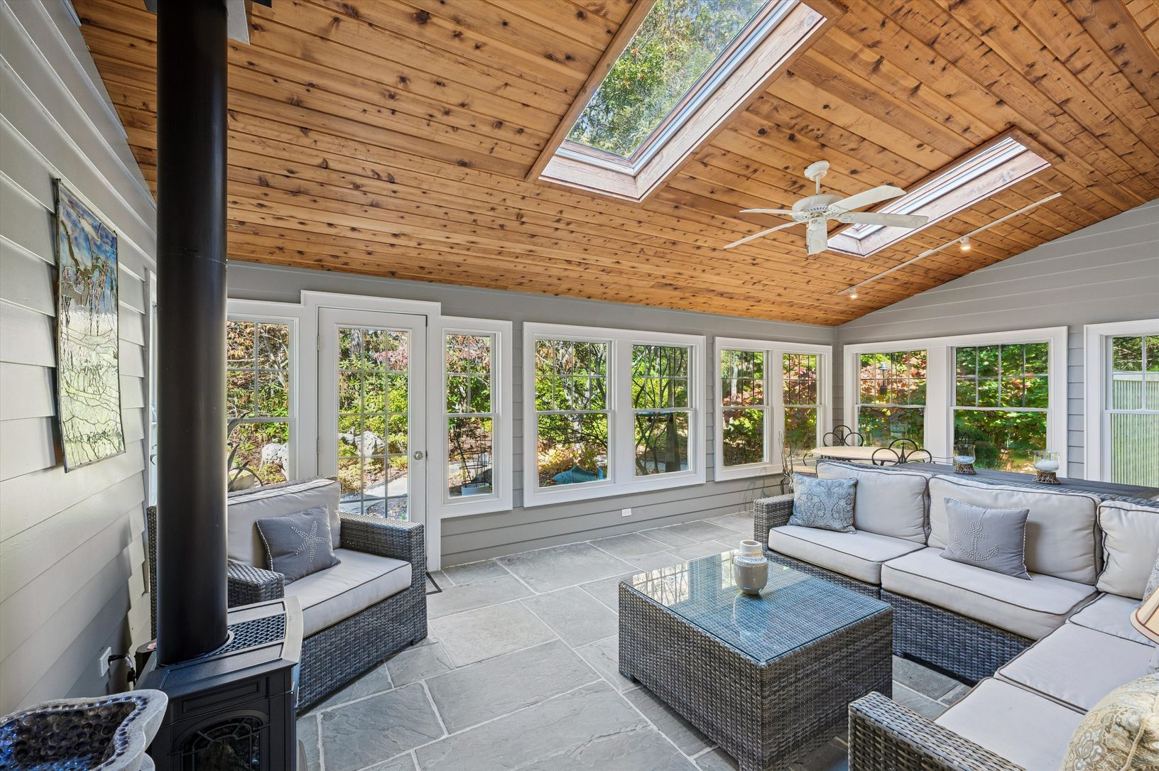  Sunlit Enclosed Porch
