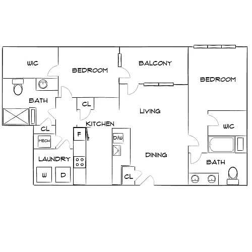 Floor plan Design 2F