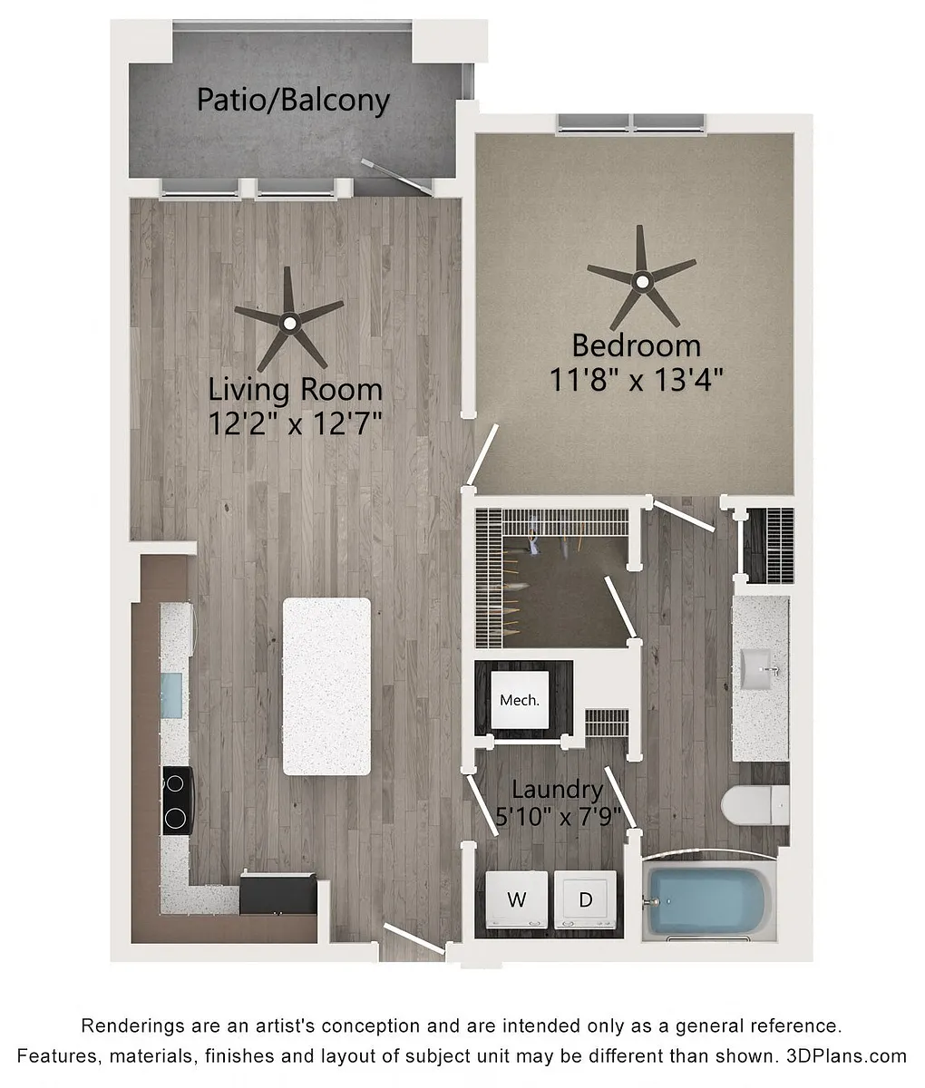 Floor plan Zinnia