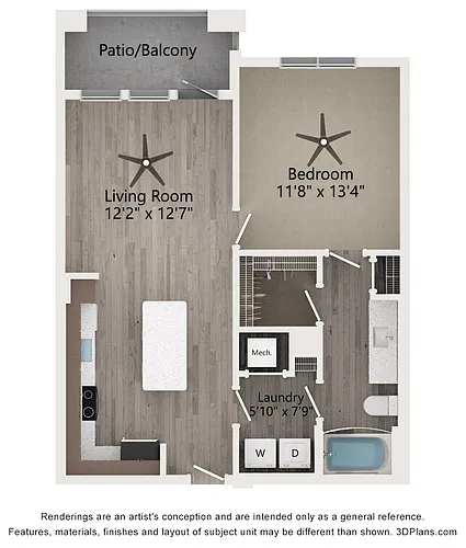 Floor plan Zinnia