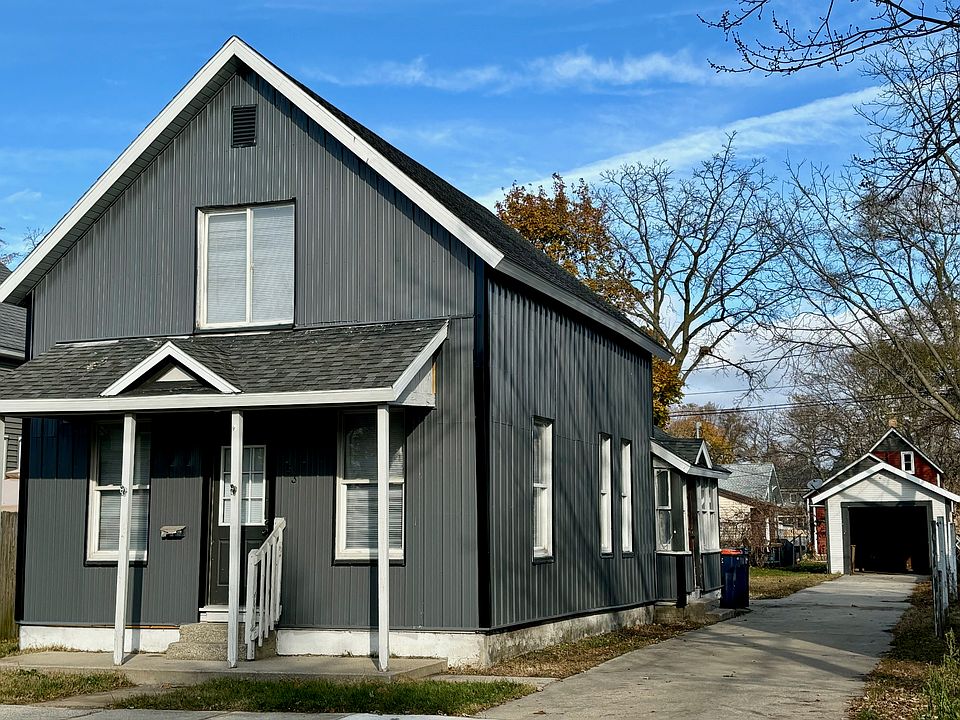 Exterior facing street