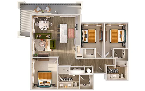 Floor plan C1