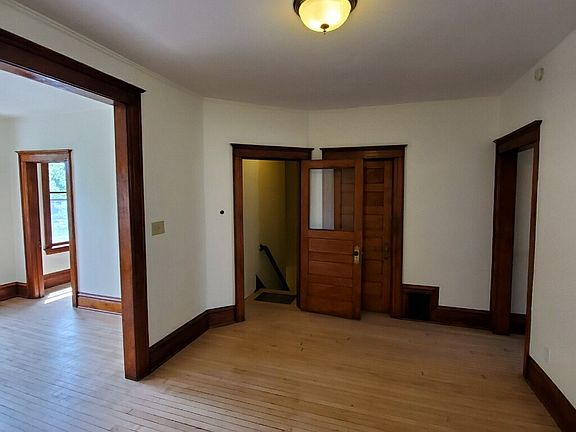 dining room + stairway entrance