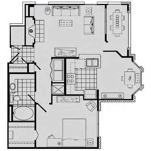 Floor plan B1