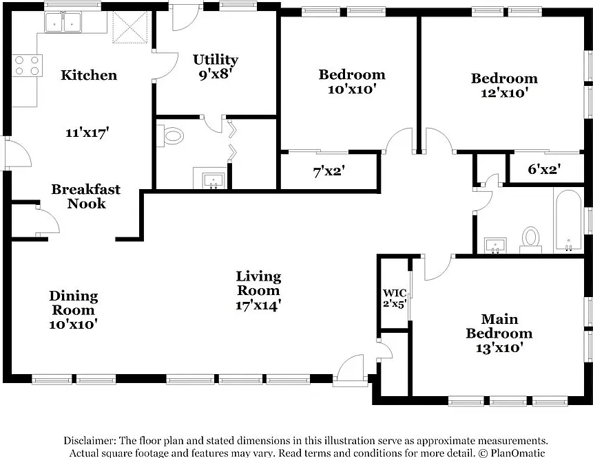3 bed, 1.5 bath, 1337 sqft, $1,595 — Photo 2