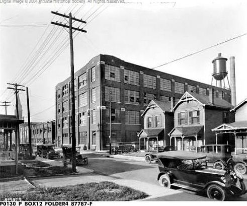 Real Silk Factory,                                                              Bass Photo Co Collection, Indiana Historical Society