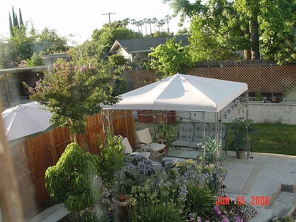 Gazebo from craft room