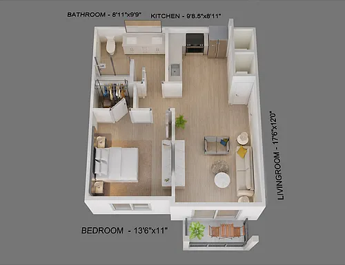 Floor plan Halyard
