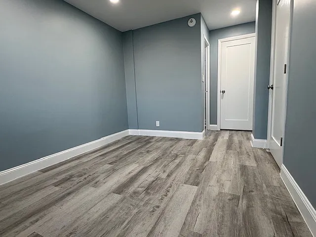 Bedroom with closet