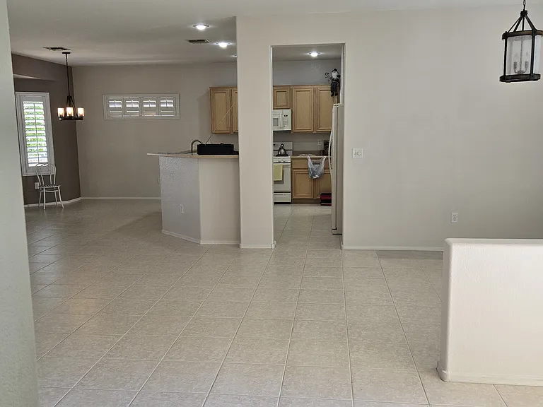Dining room, kitchen, and breakfast nook