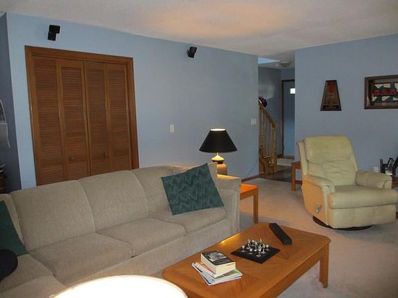 Living Room Showing Front Entrance Foyer