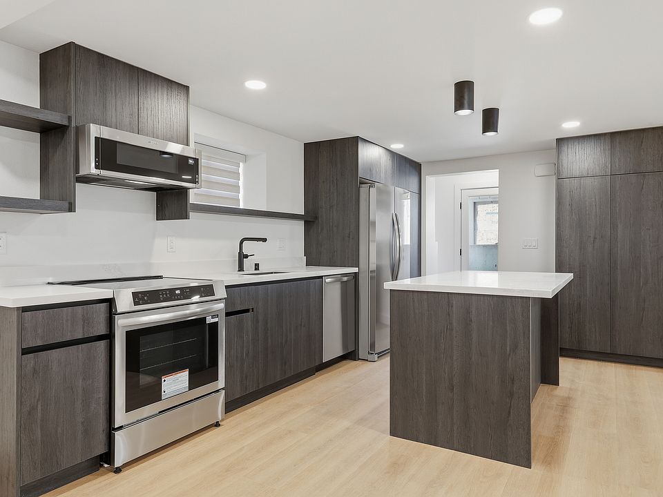 Modern kitchen with island