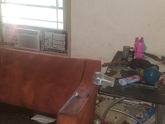 Inside will need be cleaned out