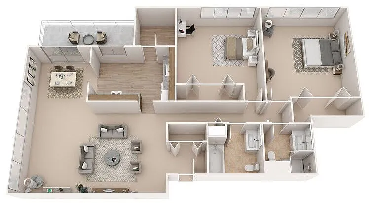 Floor plan B1 V2