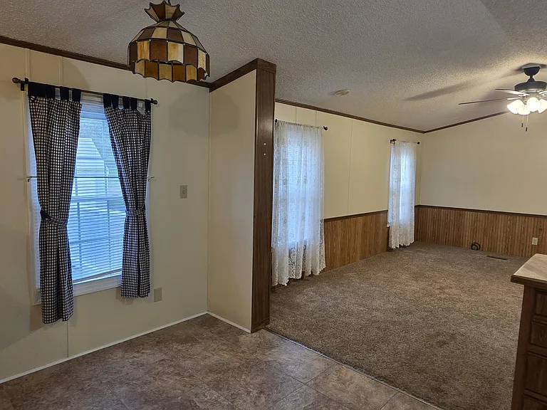 Open floor plan.