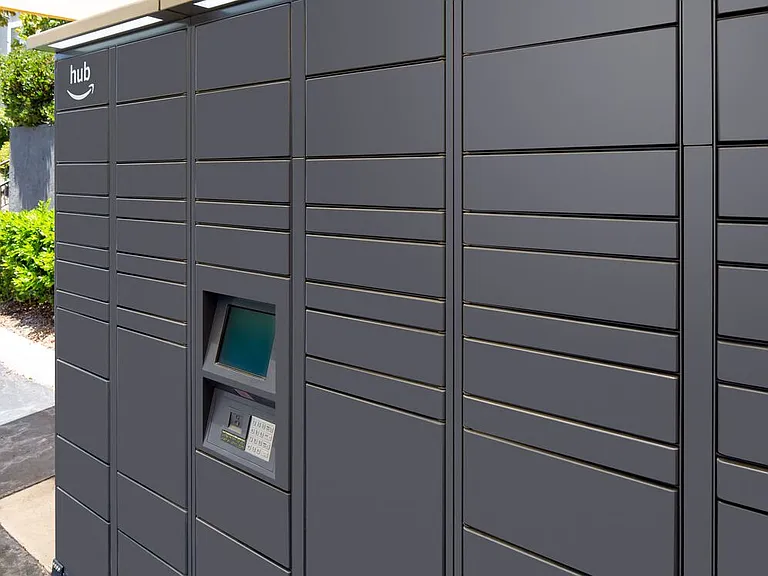 Amazon package lockers