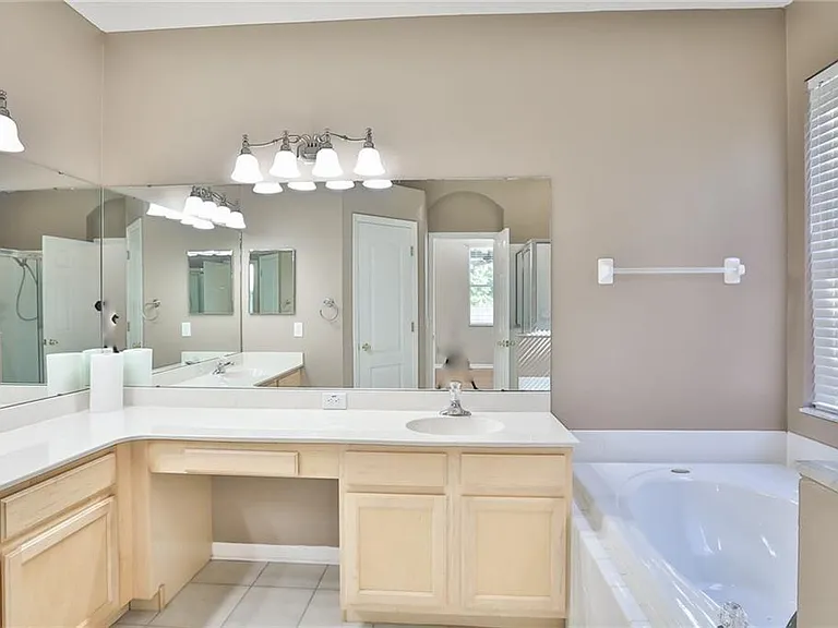 Master bathroom