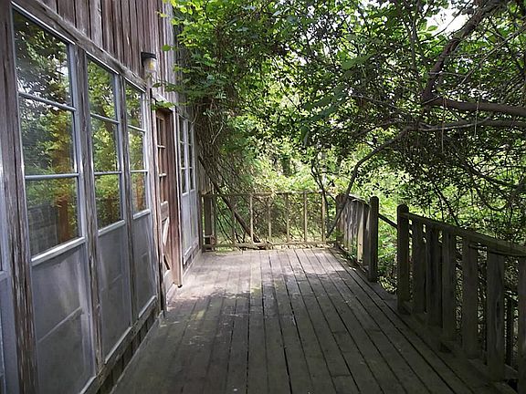 Porch with quite a view
