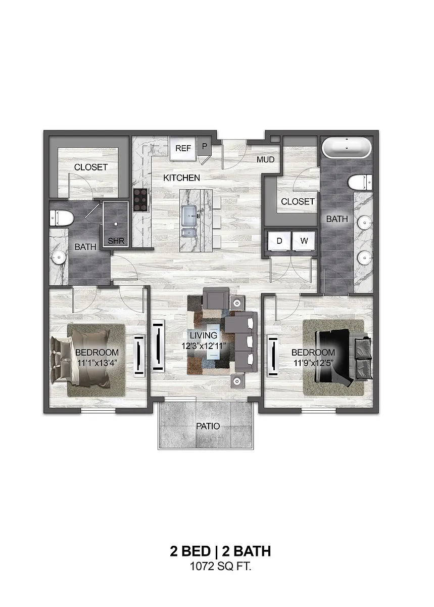 Floor plan B1