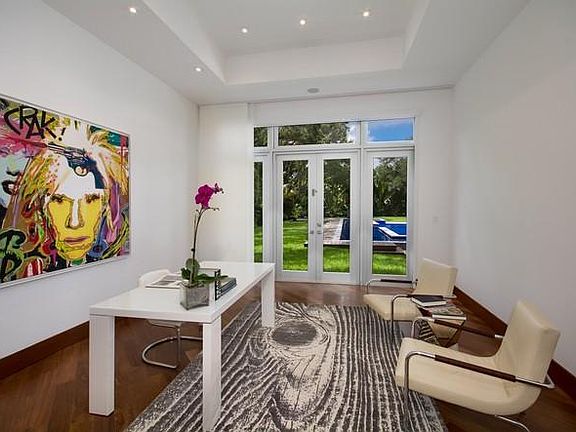 Executive Office with Pool & Garden Vistas