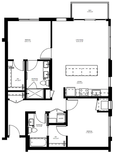 Floor plan C3 - Penthouse