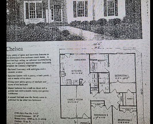 "Chelsea" Blue Prints