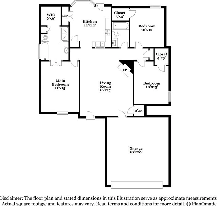 3 bed, 2.0 bath, 1830 sqft, $2,510 — Photo 2