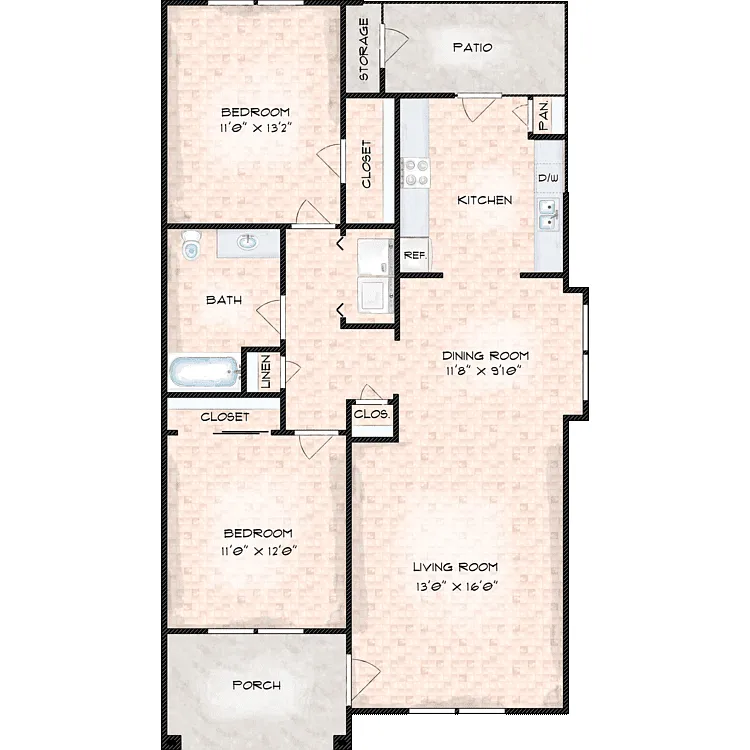 Floor plan B1