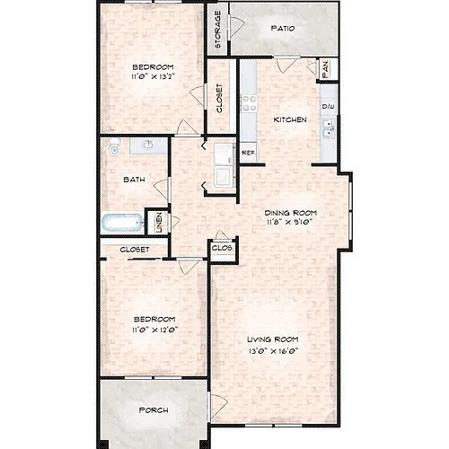 Floor plan B1