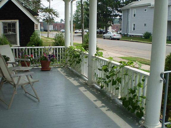 Front porch first floor.