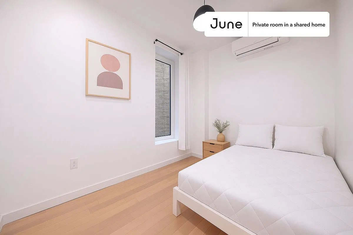 Queen bedroom in 4 bed/2 bath home in Ditmas Park #1898 C — Photo 1