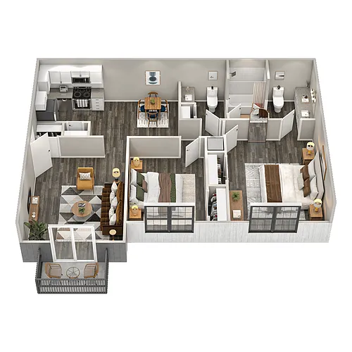 Floor plan B1