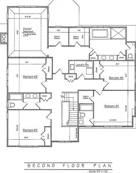 Second Floor Floor Plan