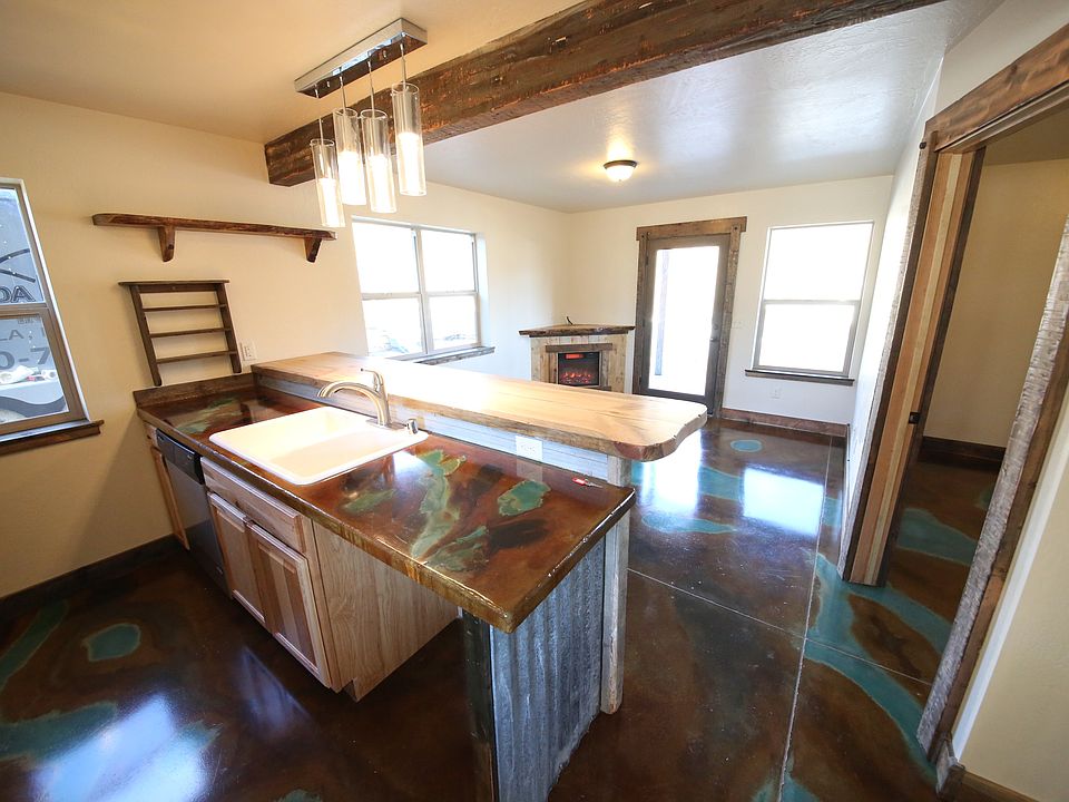 Lower unit kitchen/living area