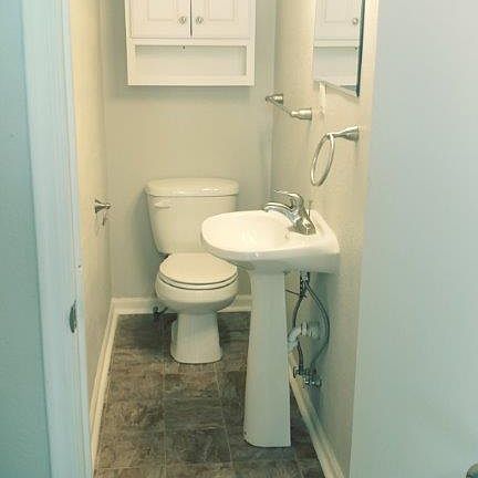 Half bath downstairs 