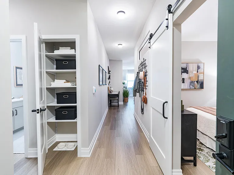 A warm welcome home_thoughtfully designed entryways with built-in storage and everyday function in mind.