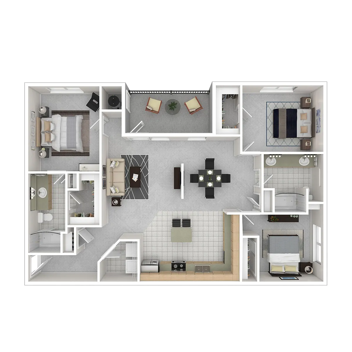 Floor plan C1